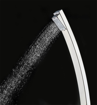 Preview: AMA® Dusche LUNA kalt Edelstahl V4A 2mm